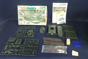 ★121924 アオシマ テムジン MBT-99A モーターライズ 1/48 テクノポリス21C 未組立 プラモデル ジャンク品★