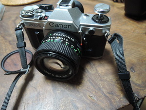 一眼レフカメラ 要メンテナンス品 CANON AF1 / CANON LENS FD 50mm 1:1.4