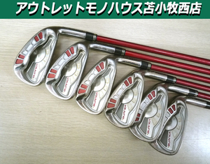 ゴルフクラブ アイアンセット Taylor Made テーラーメイド BURNER 5番～9番 PW 6本セット FLEX R 中古 苫小牧西店