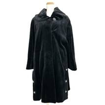 【貂商】h1664 ROTINY シェアードミンク ハーフコート デザインコート セミロング ロングコート ミンクコート 貂皮 mink身丈 約100 cm_画像2