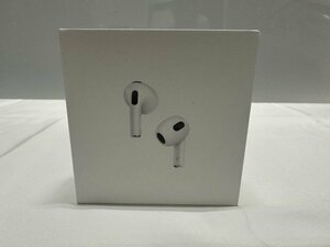 Apple アップル MME73J/A AirPods(3rd generation) A2565/A2564/A2566 第3世代 2023年8月購入品 保証あり 未使用 買取品