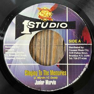 ★Jamaican Lovers inna Coxsone Stylee！Bitter Sweet！【Junior Murvin - Clinging To The Memories】新品7inch Studio One JA