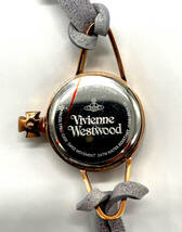 1円スタート【 VIVIENNEWESTWOOD / ヴィヴィアンウエストウッド 】★ 箱付き未使用品！★ チャンセリー ★ VV081RSGY ★ レディース ★時計_画像7