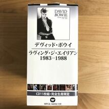 【新品未開封 11CD-BOX 国内盤】 デヴィッド・ボウイ / ラヴィング・ジ・エイリアン 1983-1988 (WPCR18098) DAVID BOWIE LOVING THE ALIEN_画像3