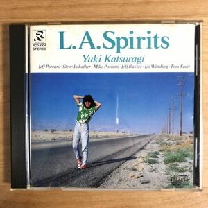 【廃盤CD TOTOメンバー参加】 葛城ユキ / L.A.SPIRITS (RCD-1004) 検 YUKI KATSURAGI L.A.スピリッツ STEVE LUKATHER MIKE PORCARO JEFF