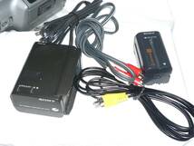 ソニー デジタルビデオカメラ DCR-VX1000 (バッテリー、充電器、他付)動作品_画像7