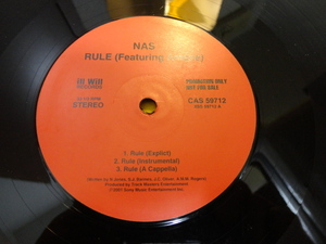 Nas Rule スムース・メロウ HIPHOP CLASSIC 12 R&Bテイスト　視聴