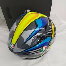 AGV エージーブイ K6 012-JOAN BLACK/BLUE/YELLOW S (55-56cm) アジアンフィット フルフェイス 8051019366184 在庫１点限り_画像3