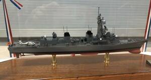 護衛艦　むらさめ型　小西製作所 KONISHI　1/500 船模型　完成品 ケース付き 中古美品