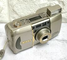 Nikon ニコン Lite Touch Zoom120ED QD コンパクトフィルムカメラ 通電確認済 使用説明書、元箱付 fah 12S194_画像9