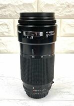 Nikon ニコン AF Zoom NIKKOR 70-210mm 1:4 Zoom ズームレンズ 箱付 動作未確認 fah 12A520_画像2