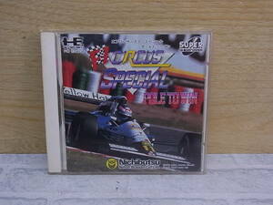 △F/760●ニチブツ Nichibutsu☆F1サーカス・スペシャル POLE TO WIN☆PCエンジン(PCE)用 SUPER CD-ROM2☆中古品