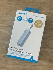 【新品】Anker アンカー 511 Power Bank PowerCore Fusion 5000 ブルー