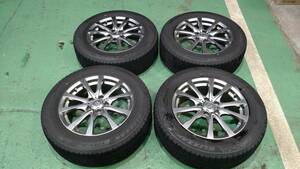 トヨタ・アルファード DAA-AYH30W　スタッドレスタイヤ BRIDGESTONE VRX3 225/60R17　アルミホイールセット 