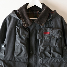 希少 Barbour × C.P. Company 50周年記念モデル La 500 Miglia Jacket グレー サイズM 2021AW / オイルドジャケット SPEY スペイ_画像3