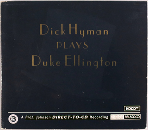 (GOLD HDCD) Dick Hyman 『Dick Hyman Plays Duke Ellington』 輸入盤 RR-50DCD ディック・ハイマン・プレイズ・デューク・エリントン