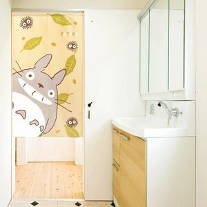 【新品】のれん 85X150cm となりのトトロ「TOTORO」ジブリ 日本製