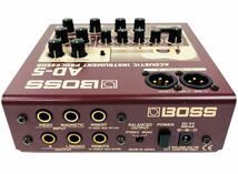 BOSS ボス アコースティックギター プリアンプ&マルチエフェクター Acoustic Instrument Processor AD-5_画像5