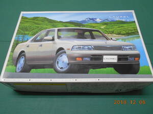 おまけ付1点のみタイヤ＆ホィール　アオシマ20 1/24LAUREL 25　TWIN　CAM MEDALIST V ローレルC34　メダリストV　1993年　パールカラー A21