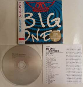 廃盤・紙ジャケット・高音質SHM-CD「Aerosmith / Big One」