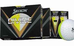 ★ Новый ★ 2023 Модель ★ Srixon ★ Srixon Z Star Golf Ball ★ Два -тоновый цвет ★ Желтый/белый ★ 2 darth ★ Япония искренне ★