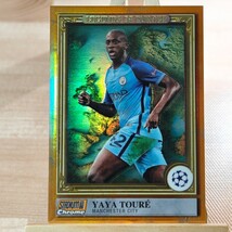 25枚限定 ヤヤ・トゥーレ 2022-23 Topps Stadium Club Chrome Yaya Toure Orange Refractor 03/25 Legends_画像1