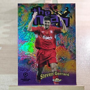 299枚限定 スティーヴン・ジェラード 2022-23 Topps Finest UCC The Man Steven Gerrard SP Liverpoo Case Hit 198/299