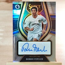 ロビー・ファウラー 2022-23 Panini Select Signatures Silver Robbie Fowler Auto 直筆サインカード_画像1