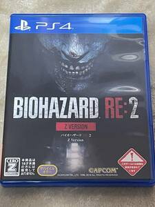 PS4 BIOHAZARD RE:2 Z Version バイオハザード re2 CAPCOM カプコン