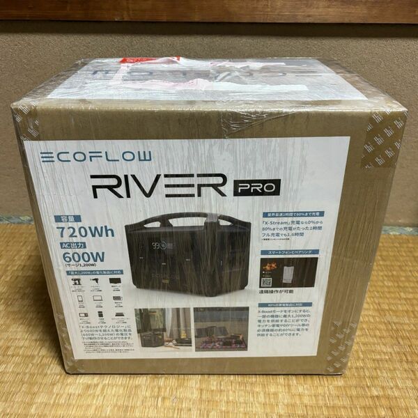 ECOFLOW エコフロー ポータブル電源 RIVER Pro EFRIVER600PRO-JP