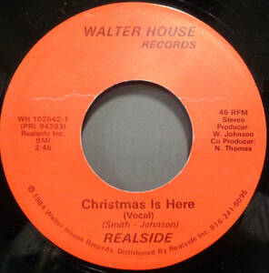 【SOUL 45】REALSIDE - CHRISTMAS IS HERE / (INSTR.) (s231202001) 