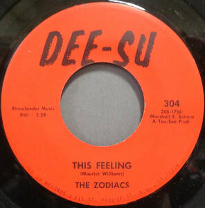 【SOUL 45】ZODIACS - THIS FEELING / MAY I (s231207012) 