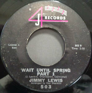 【SOUL 45】JIMMY LEWIS - WAIT UNTIL SPRING / PT.2 (s231209036) 