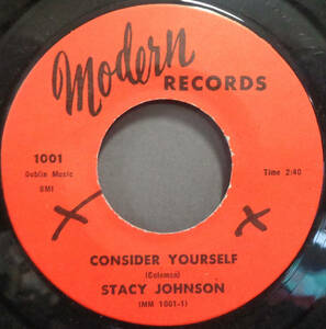 【SOUL 45】STACY JOHNSON - CONSIDER YOURSELF / DON'T BELIEVE HIM (s231207032) 