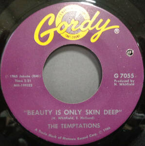 【SOUL 45】TEMPTATIONS - BEAUTY IS ONLY SKIN DEEP / YOU'RE NOT AN ORDINARY (s231218004) 