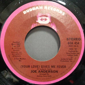 【SOUL 45】JOE ANDERSON - (YOUR LOVE) GIVES ME FEVER / FOREVER GREATFUL (s231218013) 