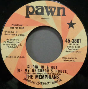 【SOUL 45】MEMPHIANS - SLIDIN IN & OUT / WHO WILL THE NEXT FOOL BE (s231222022) 
