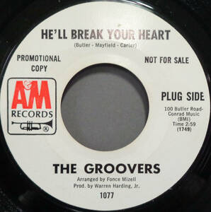 【SOUL 45】GROOVERS - HE'LL BREAK YOUR HEART / I NEED YOU (s231202040) 