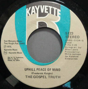 【SOUL 45】GOSPEL TRUTH - UPHILL PEACE OF MIND / IF YOU GIVE YOU CAN GET (s231207025) 