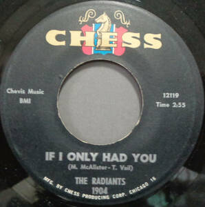 【SOUL 45】RADIANTS - IF I ONLY HAD YOU / VOICE YOUR CHOICE (s231210021)