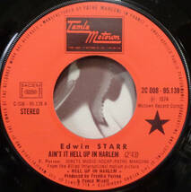 【SOUL 45】EDWIN STARR - AIN'T IT HELL UP IN HARLEM / DON'T IT FEEL GOOD TO BE FREE (s231208045) _画像2