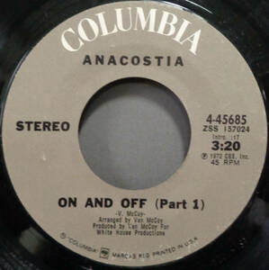 【SOUL 45】ANACOSTIA - ON AND OFF / PT.2 (s231223030) 