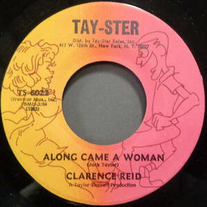 【SOUL 45】CLARENCE REID - ALONG CAME A WOMAN / SOMETHING SPECIAL ABOUT MY BABY (s231224028)