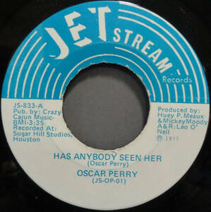 【SOUL 45】OSCAR PERRY - HAS ANYBODY SEEN HER / PEOPLE ARE TALKING (s231209040) 