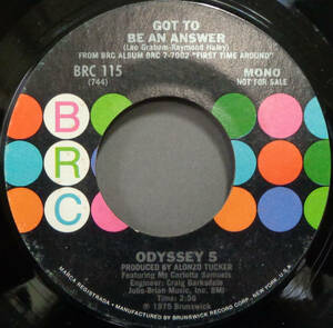 【SOUL 45】ODYSSEY 5 - GOT TO BE AN ANSWER / (STEREO) (s231231006) 