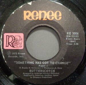 【SOUL 45】BUTTERSCOTCH - SOMETHING HAS GOT TO CHANGE / PT.2 (s231201028) 