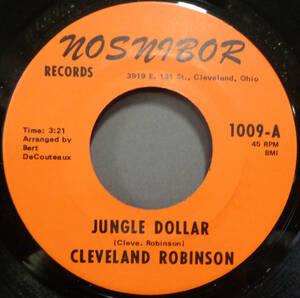 【SOUL 45】CLEVELAND ROBINSON - JINGLE DOLLAR / UNDERSTANDING (s231223012) *nice deep ballad