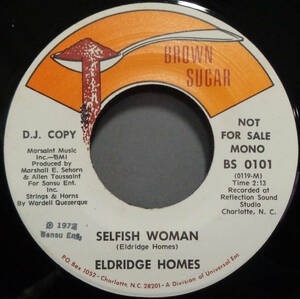 【SOUL 45】ELDRIDGE HOLMES - SELFISH WOMAN / LOVE AFFAIR (s231226035) 