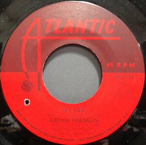 【SOUL 45】ARETHA FRANKLIN - SEE SAW / MY SONG (s231228010) 