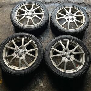 ヨコハマ　165/55R15 4本セット　アルミ付き